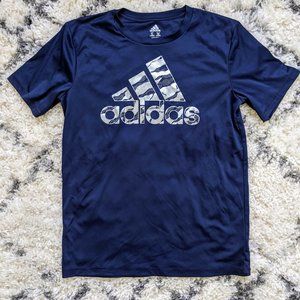 Boy's Adidas Navy Athletic Tee